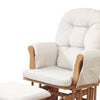 KUB Haywood Nursing Chair and Footstool Non Reclining