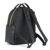 Babymel Lola Vegan Leather Backpack BLACK