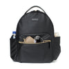 Babymel Lola Vegan Leather Backpack BLACK