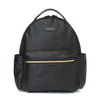 Babymel Lola Vegan Leather Backpack BLACK