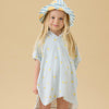 MORI Bath Poncho - Lemon & Blue