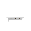 Oliver Furniture Seaside Shelf With Hooks 60x20