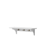 Oliver Furniture Seaside Shelf With Hooks 60x20