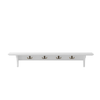 Oliver Furniture Seaside Shelf With Hooks 90x20