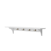 Oliver Furniture Seaside Shelf With Hooks 90x20