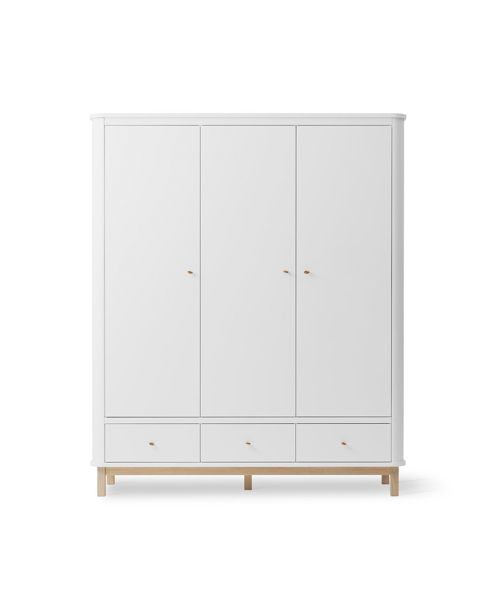 Oliver Furniture Wood Wardrobe 3 Doors