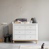 Oliver Furniture Wood Nursery Top for Dresser 3 Drawers