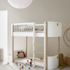 Oliver Furniture Mini+ cot bed incl. junior kit to low loft bed