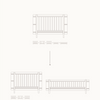 Oliver Furniture Mini+ Sibling kit (additional parts to Mini+ Cot bed incl. Junior kit)