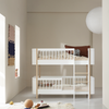 Oliver Furniture Mini+ Cot bed & Mini+ Junior bed to Low bunk bed