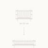 Oliver Furniture Mini+ Junior kit (additional parts to Mini+ cot bed)