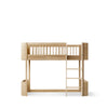 Oliver Furniture Wood Mini+ Low Loft Bed