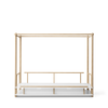 Oliver Furniture Camp Canopy Bed in White/Oak