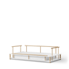 Oliver Furniture Camp Day Bed in White/Oak