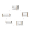 Oliver Furniture Wood Mini+ Cotbed (0-9 years incl. junior kit)