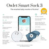 Owlet Baby Monitor Duo Smart Sock 3 + Cam 2