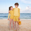 Pure Earth Collection Long Sleeve Swimming Costume