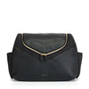 Babymel Pippa Vegan Leather Convertible Backpack BLACK