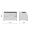 CuddleCo Play House Storage Box - Pebble