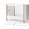 Oliver Furniture Wood Mini+ Cotbed (0-3 years excl. Junior Kit)