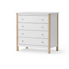 Oliver Furniture Wood Nursery Dresser in White & Oak