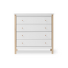 Oliver Furniture Wood Nursery Dresser in White & Oak