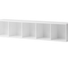 Oliver Furniture Wood Horizontal Shelving Unit 5x1 w. Support