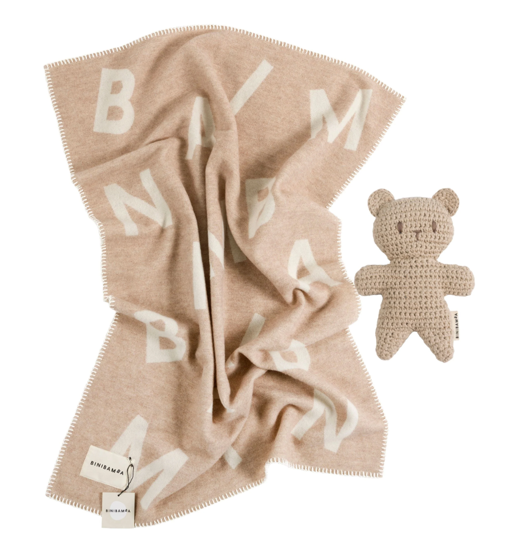 Binibamba Blanket & Toy Gift (Cosy Cuddles, Binibear)