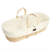 The Little Green Sheep Knitted Moses Basket & Mattress