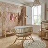 CuddleCo Aria Complete 7 Piece Nursery Furniture Set - Rattan