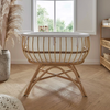 CuddleCo Aria Complete 7 Piece Nursery Furniture Set - Rattan