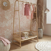 CuddleCo Aria Complete 7 Piece Nursery Furniture Set - Rattan