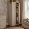CuddleCo Freya Wardrobe - Coastal White