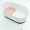 Silky Tots Silk Oval Bassinet Sheet