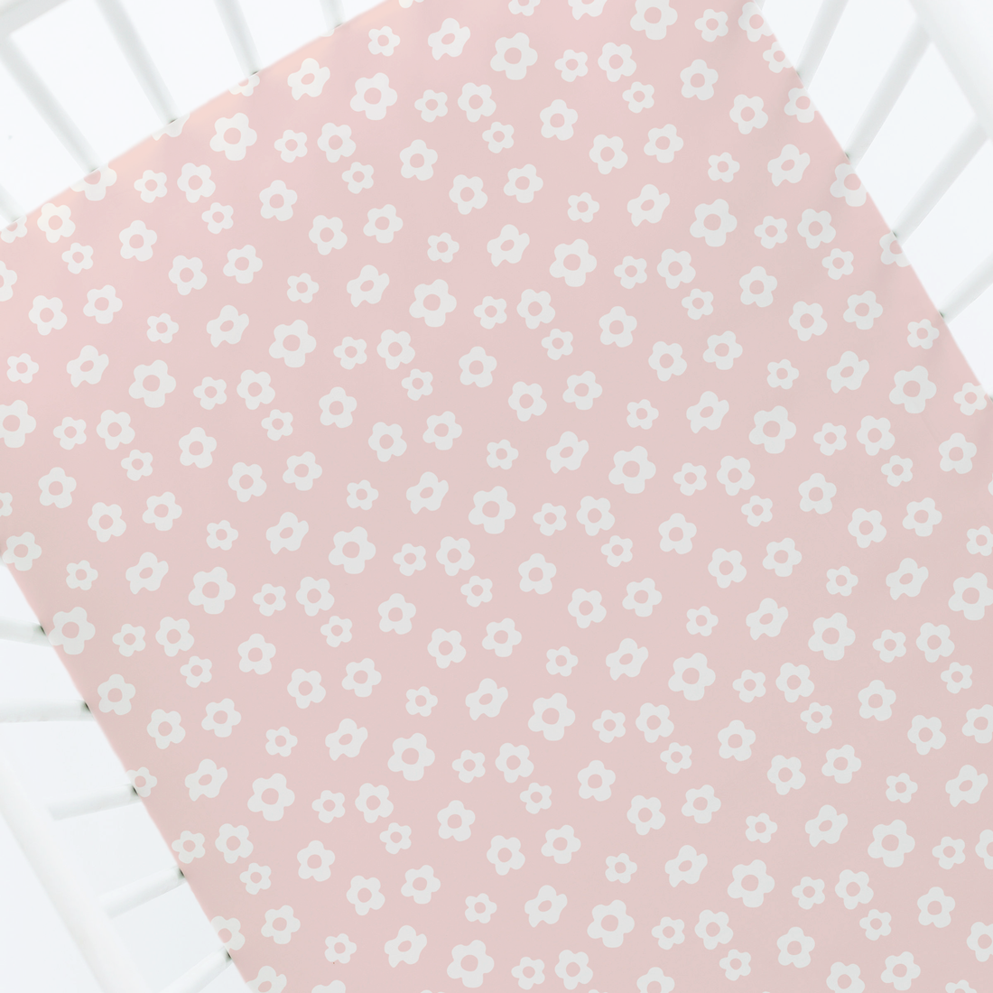 Silky Dots Silk Cot Sheet