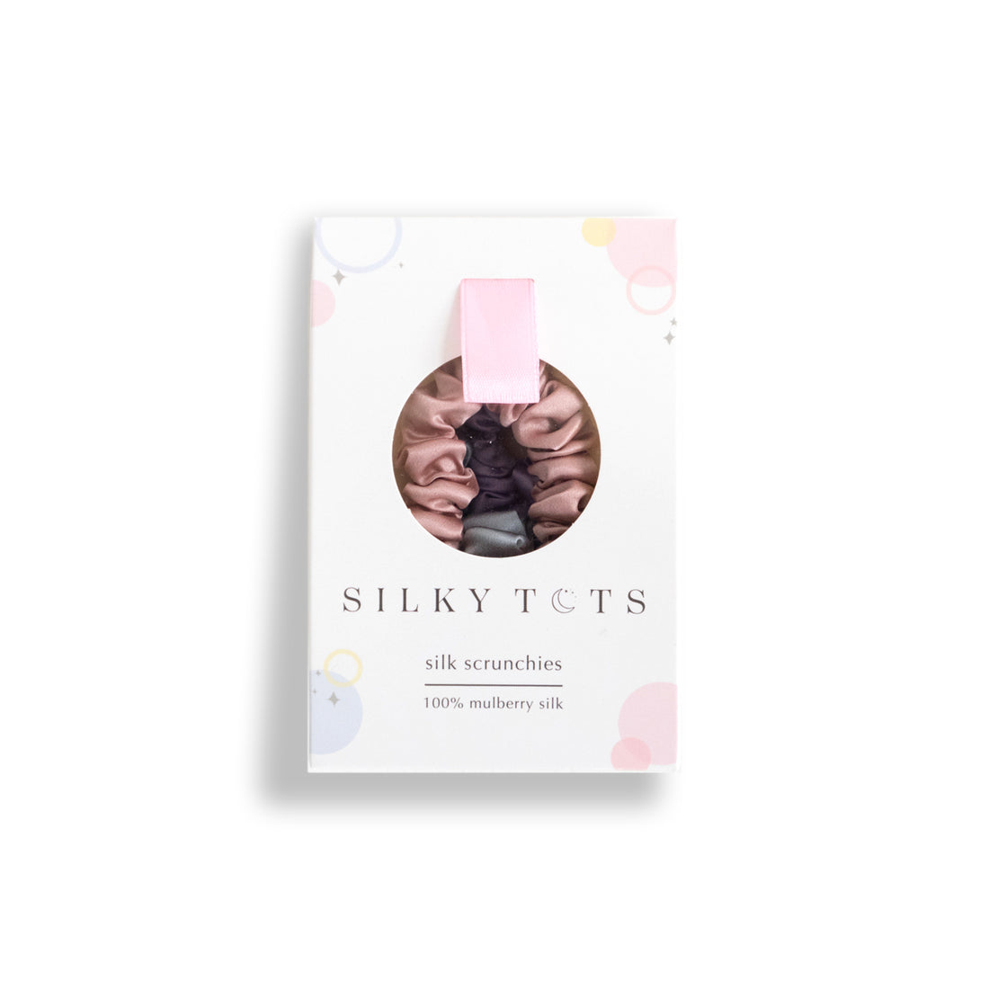 Silky Tots Silk Scrunchies