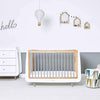 SnuzKot Skandi Cot Bed - Grey - Grey / No Mattress [AWIN] [Natural Baby Shower Ltd]