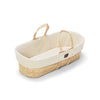 The Little Green Sheep Natural Knitted Moses Basket & Mattress