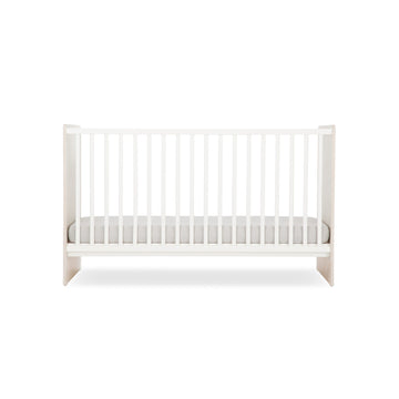 CuddleCo Freya Cot Bed - Coastal White