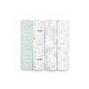 aden + anais essentials Cotton Muslin Swaddle Blanket - 4 Pack