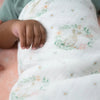 aden + anais Essentials Muslin Swaddles - Blushing Bunnies - 4 Pack