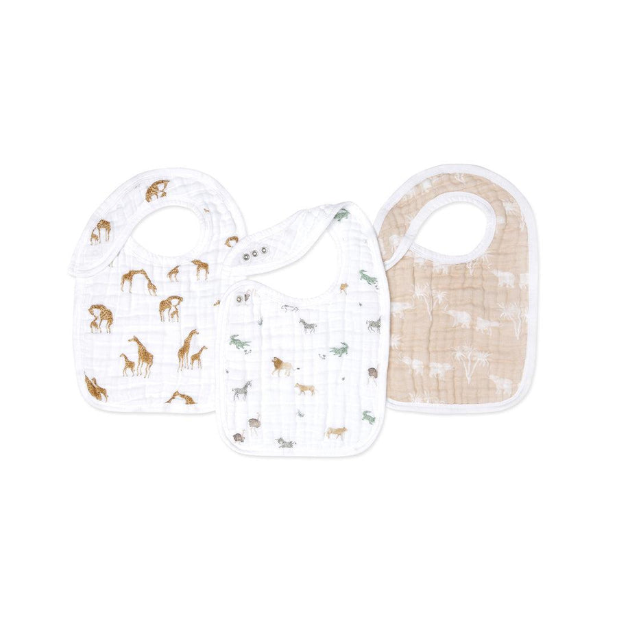 aden + anais Snap Bibs - 3 Pack