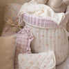 Avery Row Large Quilted Storage Basket