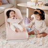BabyBjorn Balance Soft Mesh Baby Bouncer - Grey Frame - Pearly Pink [AWIN] [Natural Baby Shower Ltd]