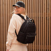 Babymel Lola Eco Quilt Changing Backpack - Black - Black [AWIN] [Natural Baby Shower Ltd]
