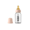 BIBS Baby Glass Bottle Complete Set - Blush - Blush / 110ml [AWIN] [Natural Baby Shower Ltd]