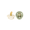 BIBS Colour Anatomical Pacifier - 2 Pack - Ivory/Sage - Latex - Ivory/Sage / Size 2 [AWIN] [Natural Baby Shower Ltd]
