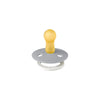 BIBS Colour GLOW Latex Pacifier - Cloud - Size 2 [AWIN] [Natural Baby Shower Ltd]