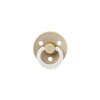 BIBS Colour GLOW Latex Pacifier - Vanilla - Size 2 [AWIN] [Natural Baby Shower Ltd]