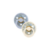 BIBS X LIBERTY Colour Latex Pacifier - 2 Pack - Dusty Blue Mix - Eloise - Dusty Blue Mix / 2 [AWIN] [Natural Baby Shower Ltd]